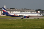 Aeroflot - Russian Airlines Airbus A321-211 (D-AZAD) at  Hamburg - Finkenwerder, Germany