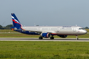 Aeroflot - Russian Airlines Airbus A321-211 (D-AZAD) at  Hamburg - Finkenwerder, Germany