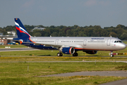 Aeroflot - Russian Airlines Airbus A321-211 (D-AZAD) at  Hamburg - Finkenwerder, Germany