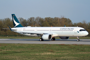 Cathay Dragon Airbus A321-251NX (D-AZAD) at  Hamburg - Finkenwerder, Germany