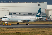 Cathay Pacific Airbus A321-251NX (D-AZAD) at  Hamburg - Finkenwerder, Germany