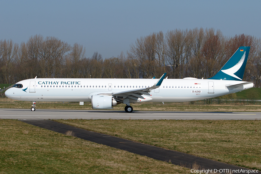 Cathay Pacific Airbus A321-251NX (D-AZAD) | Photo 439801