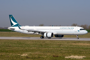 Cathay Pacific Airbus A321-251NX (D-AZAD) at  Hamburg - Finkenwerder, Germany