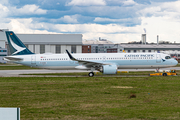 Cathay Pacific Airbus A321-251NX (D-AZAD) at  Hamburg - Finkenwerder, Germany