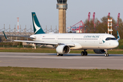 Cathay Pacific Airbus A321-251NX (D-AZAD) at  Hamburg - Finkenwerder, Germany