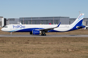 IndiGo Airbus A321-251NX (D-AZAD) at  Hamburg - Finkenwerder, Germany