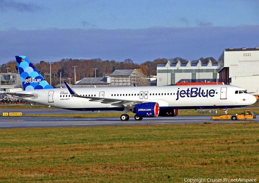 JetBlue Airways Airbus A321-271NX (D-AZAD) | Photo 382067
