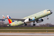 Philippine Airlines Airbus A321-231 (D-AZAD) at  Hamburg - Finkenwerder, Germany