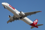 TAM Brazilian Airlines Airbus A321-231 (D-AZAD) at  Hamburg - Finkenwerder, Germany