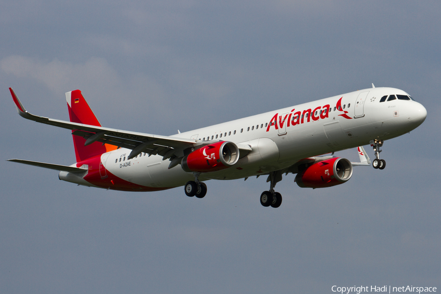 Avianca Airbus A321-231 (D-AZAE) | Photo 51946