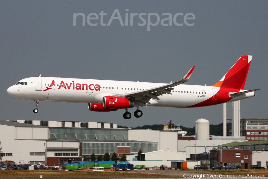 Avianca Airbus A321-231 (D-AZAE) | Photo 52151