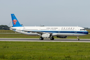 China Southern Airlines Airbus A321-231 (D-AZAF) at  Hamburg - Finkenwerder, Germany