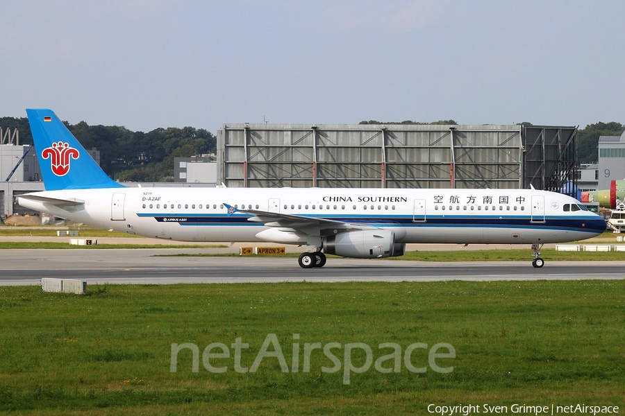 China Southern Airlines Airbus A321-231 (D-AZAF) | Photo 20265