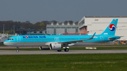 Korean Air Airbus A321-272NX (D-AZAF) at  Hamburg - Finkenwerder, Germany