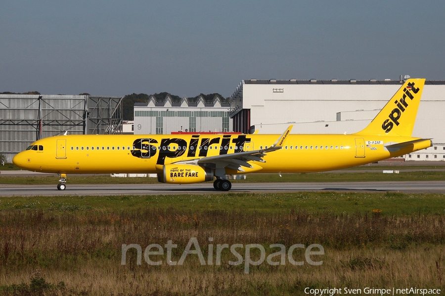 Spirit Airlines Airbus A321-231 (D-AZAF) | Photo 88184