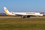 Starlux Airlines Airbus A321-252NX (D-AZAF) at  Hamburg - Finkenwerder, Germany