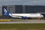 Aegean Airlines Airbus A321-271NX (D-AZAG) at  Hamburg - Finkenwerder, Germany