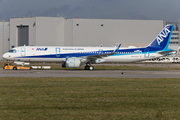 All Nippon Airways - ANA Airbus A321-272N (D-AZAG) at  Hamburg - Finkenwerder, Germany