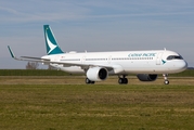 Cathay Pacific Airbus A321-251NX (D-AZAG) at  Hamburg - Finkenwerder, Germany