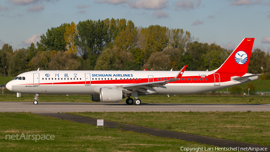 Sichuan Airlines Airbus A321-271N (D-AZAG) | Photo 355827