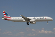 American Airlines Airbus A321-231 (D-AZAH) at  Hamburg - Finkenwerder, Germany