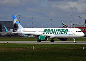 Frontier Airlines Airbus A321-211 (D-AZAH) at  Hamburg - Finkenwerder, Germany