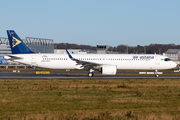 Air Astana Airbus A321-271NX (D-AZAI) at  Hamburg - Finkenwerder, Germany