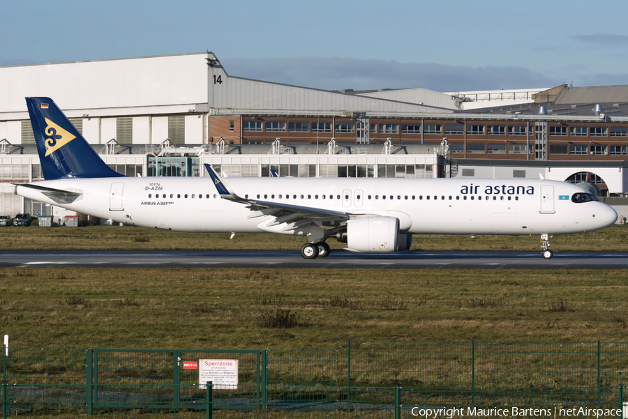 Air Astana Airbus A321-271NX (D-AZAI) | Photo 428465