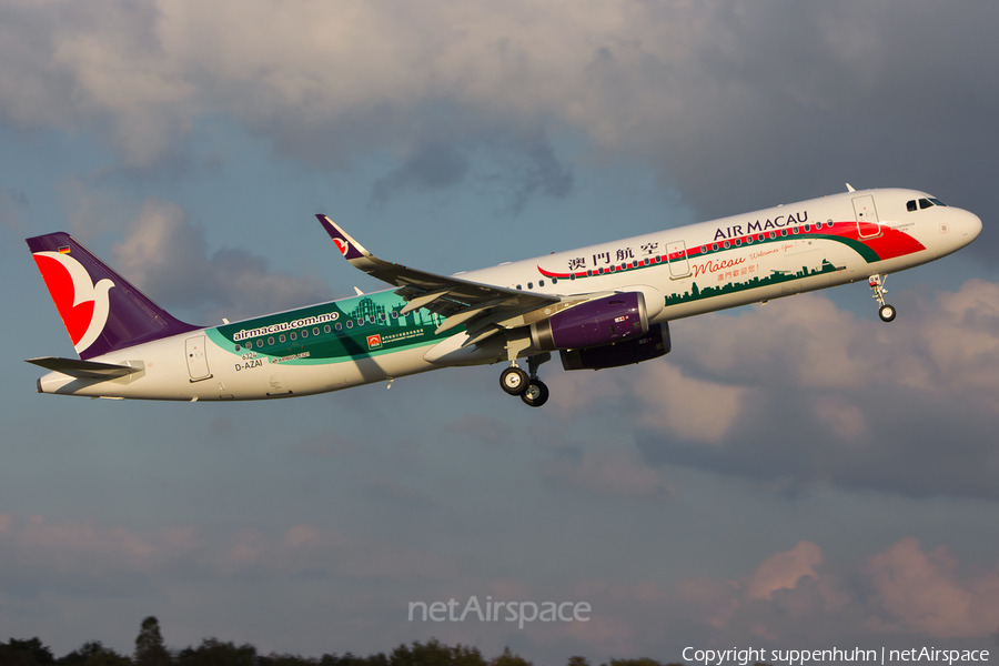 Air Macau Airbus A321-231 (D-AZAI) | Photo 58308