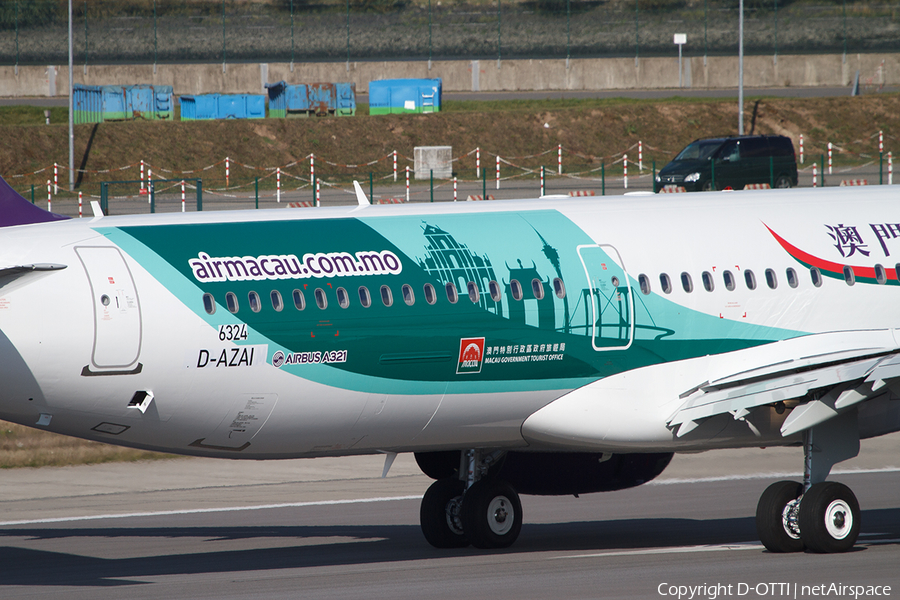 Air Macau Airbus A321-231 (D-AZAI) | Photo 455313