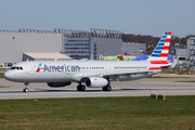 American Airlines Airbus A321-231 (D-AZAI) at  Hamburg - Finkenwerder, Germany