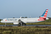 American Airlines Airbus A321-231 (D-AZAI) at  Hamburg - Finkenwerder, Germany