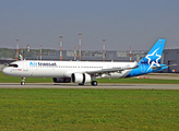 Air Transat Airbus A321-271NX (D-AZAJ) at  Hamburg - Finkenwerder, Germany