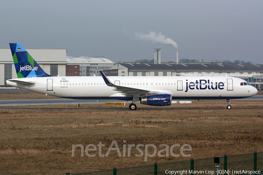 JetBlue Airways Airbus A321-231 (D-AZAJ) | Photo 38869