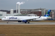 JetBlue Airways Airbus A321-231 (D-AZAJ) at  Hamburg - Finkenwerder, Germany