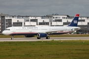US Airways Airbus A321-231 (D-AZAJ) at  Hamburg - Finkenwerder, Germany