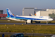 All Nippon Airways - ANA Airbus A321-272N (D-AZAK) at  Hamburg - Finkenwerder, Germany