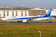 All Nippon Airways - ANA Airbus A321-272N (D-AZAK) at  Hamburg - Finkenwerder, Germany