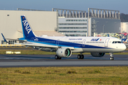 All Nippon Airways - ANA Airbus A321-272N (D-AZAK) at  Hamburg - Finkenwerder, Germany