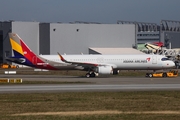 Asiana Airlines Airbus A321-251NX (D-AZAK) at  Hamburg - Finkenwerder, Germany