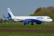 IndiGo Airbus A321-271NX (D-AZAK) at  Hamburg - Finkenwerder, Germany