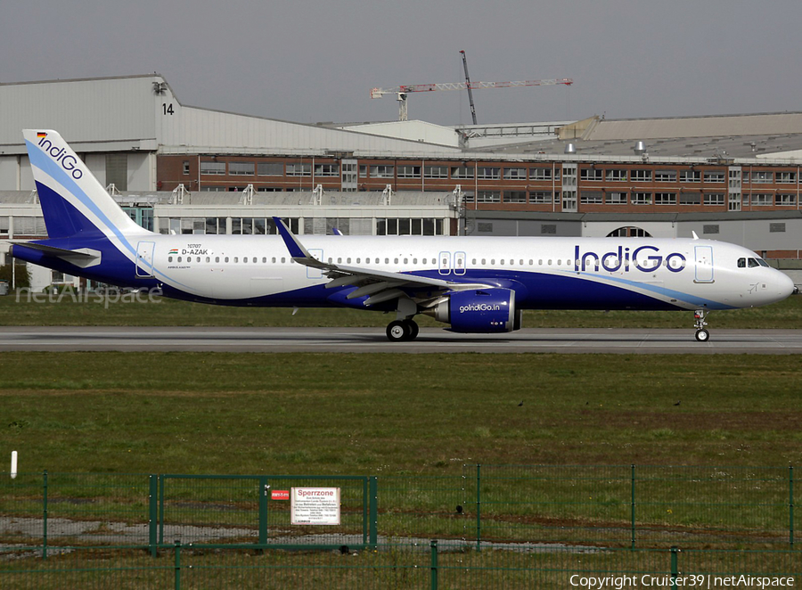 IndiGo Airbus A321-271NX (D-AZAK) | Photo 516227