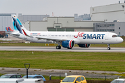 JetSMART Airbus A321-271NX (D-AZAK) at  Hamburg - Finkenwerder, Germany