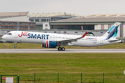 JetSMART Airbus A321-271NX (D-AZAK) at  Hamburg - Finkenwerder, Germany