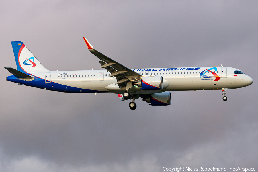 Ural Airlines Airbus A321-251NX (D-AZAK) | Photo 353511