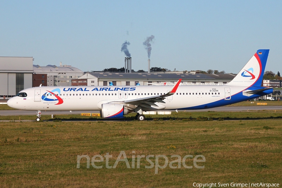 Ural Airlines Airbus A321-251NX (D-AZAK) | Photo 355593