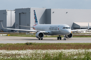 American Airlines Airbus A321-253NX (D-AZAL) at  Hamburg - Finkenwerder, Germany