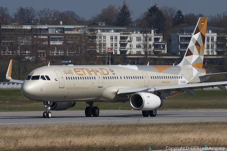 Etihad Airways Airbus A321-231 (D-AZAL) | Photo 489056