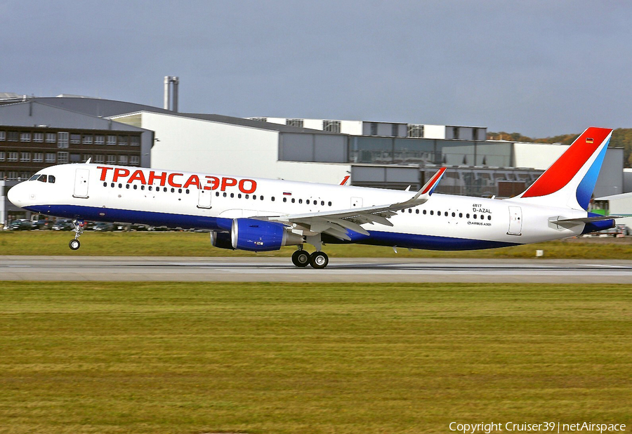 Transaero Airlines Airbus A321-211 (D-AZAL) | Photo 137151