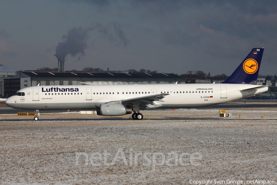 Lufthansa Airbus A321-231 (D-AZAM) | Photo 12048